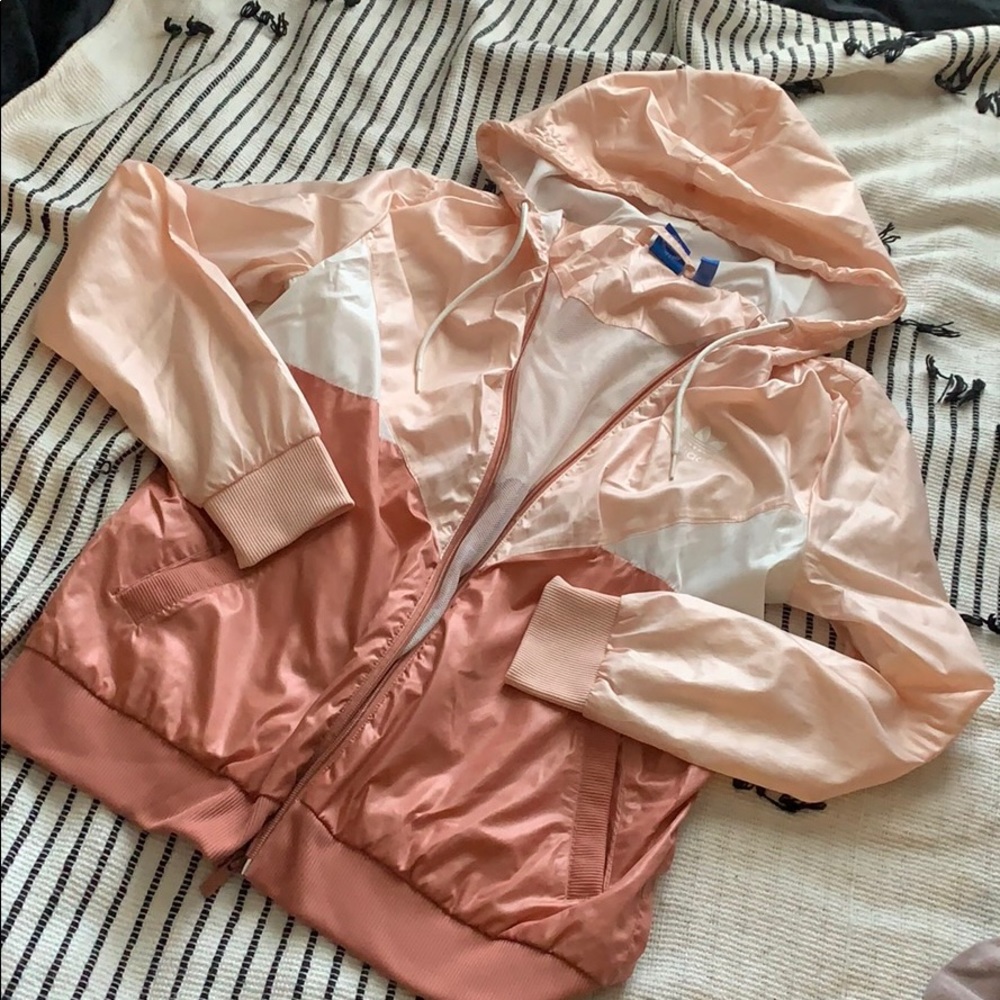 Adidas Mauve Puffer Jacket